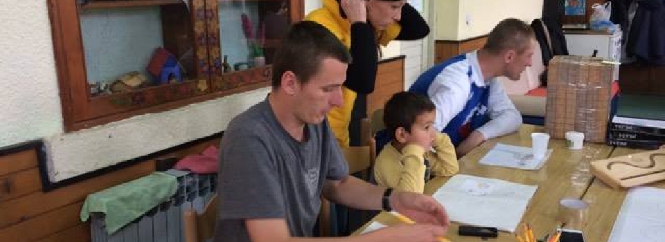 Workshops with volunteers